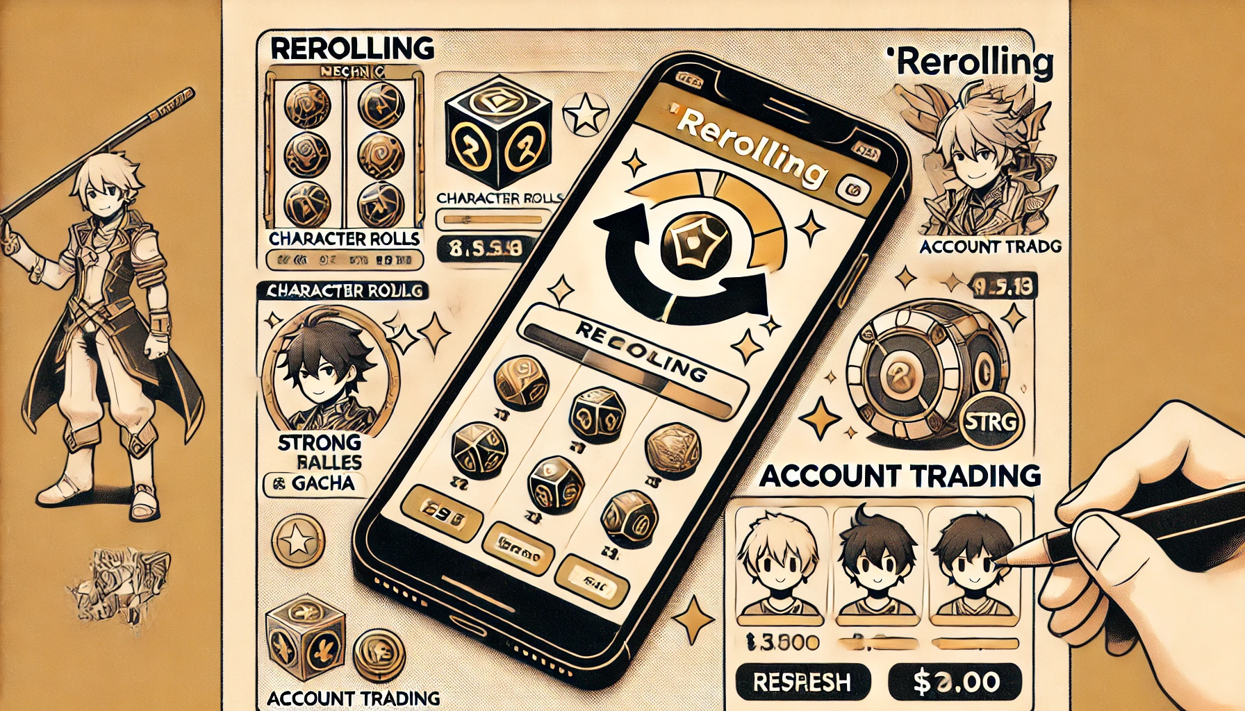 スマホゲームにおけるリセマラとアカウント売買の仕組みと影響 - IT小町